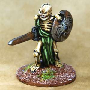 Skeleton with sword