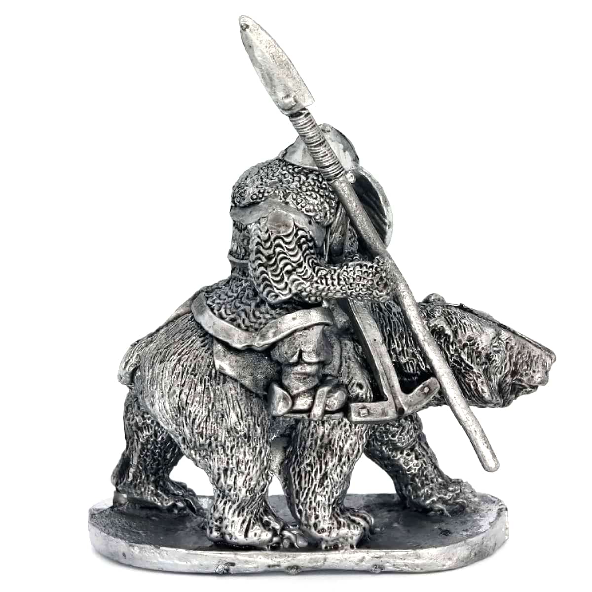 Bear Rider With Spear