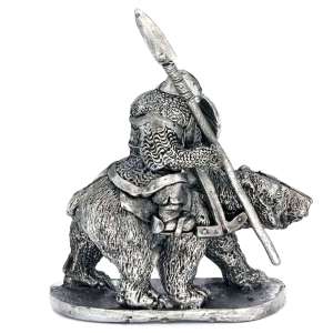 Bear Rider With Spear