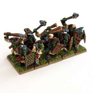 Warriors Detachment with hand weapon and shield x10