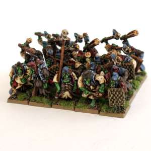 Warriors Unit with hand weapon and shield x20