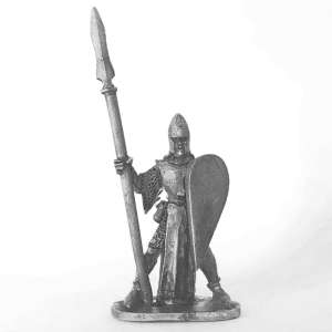 Spear wearing helm