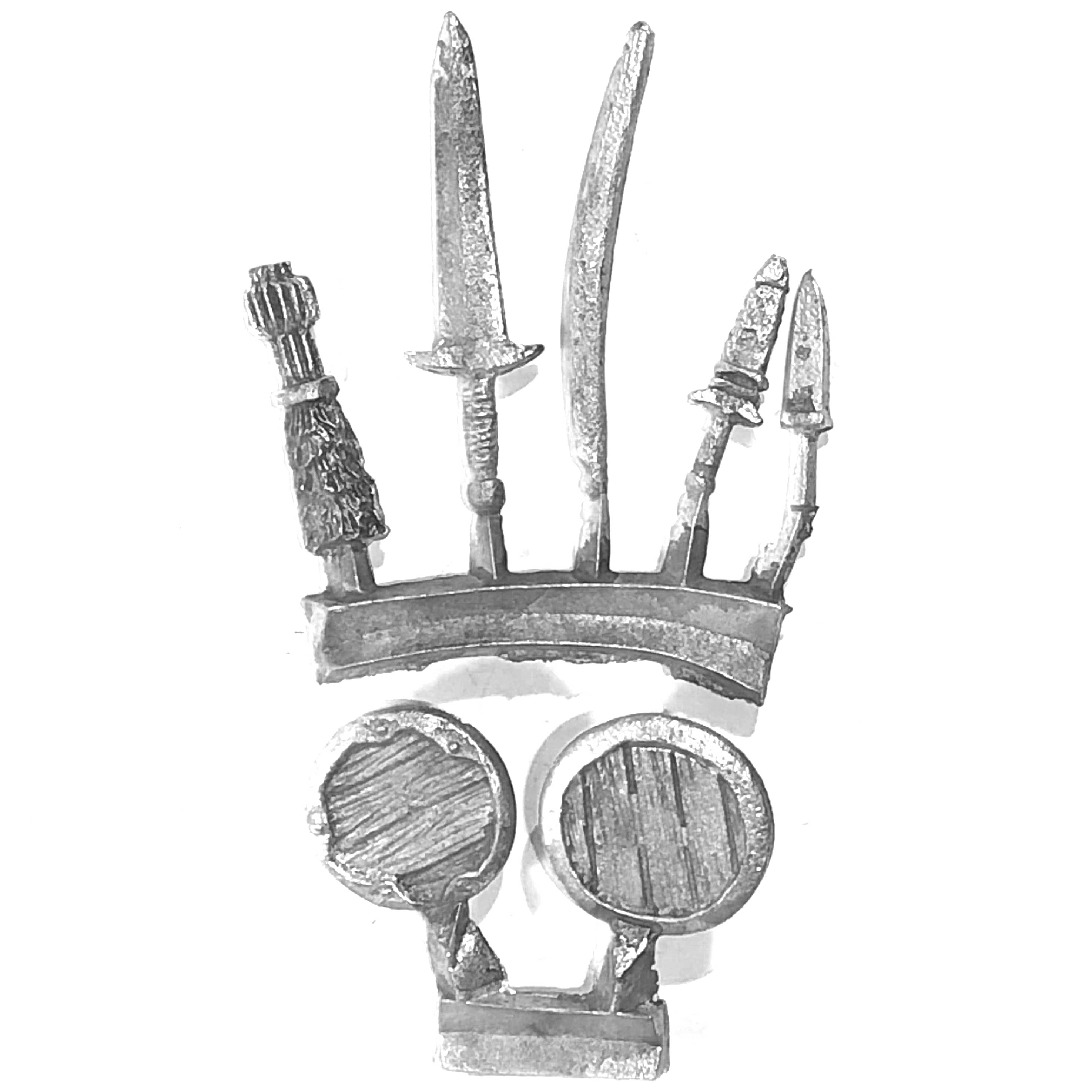 Hand Weapons, Bow and Shields
