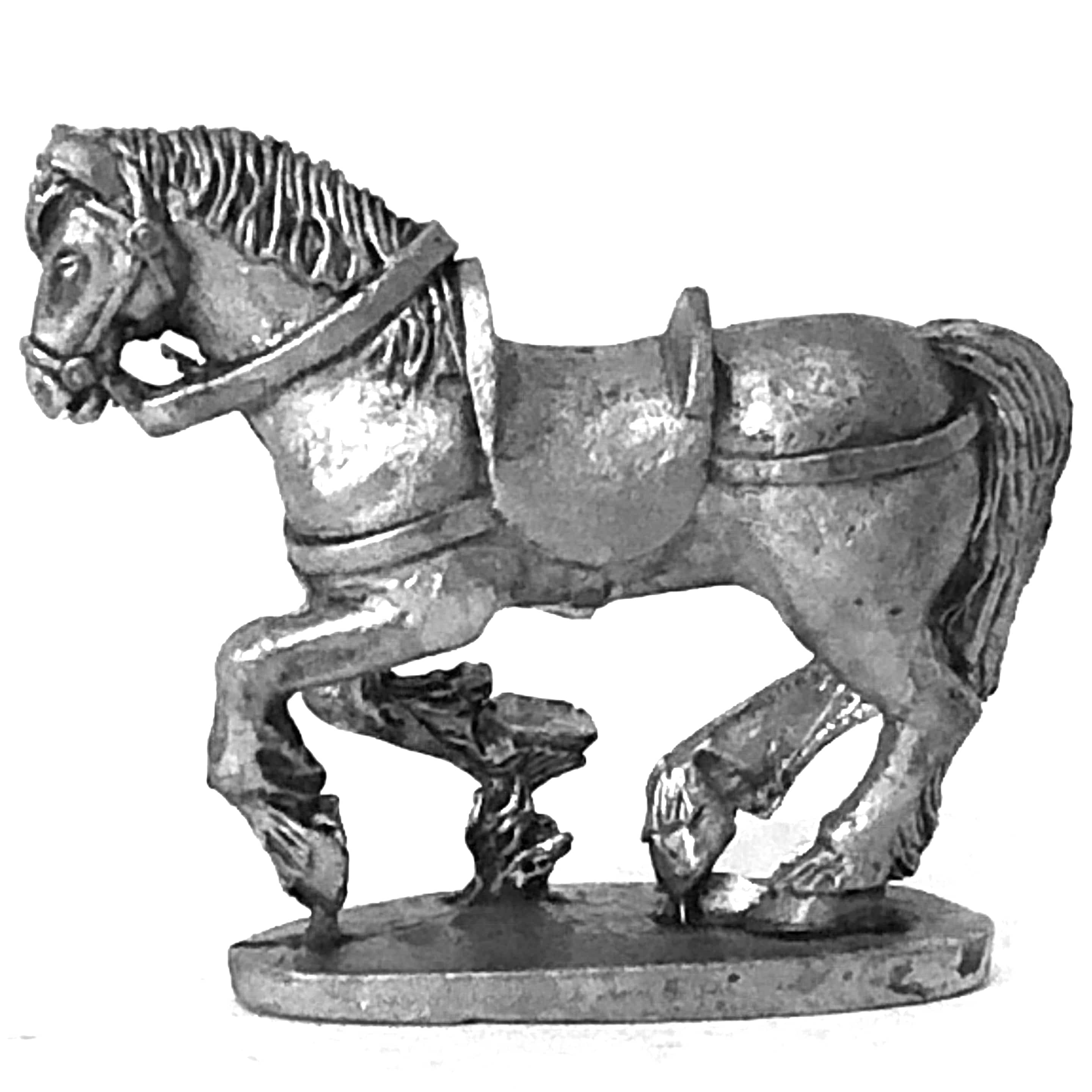 Horse Unarmoured, Plain Harness