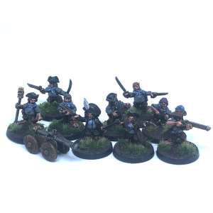 Halfling Crew and Cannon x 9