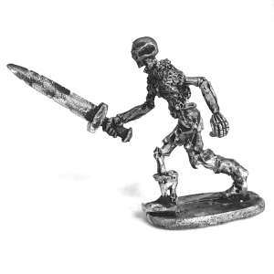 Skeleton Walking with Sword